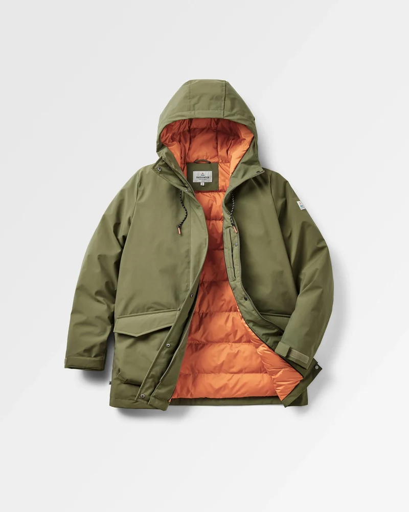 Alaska Isolierte Parka - Khaki