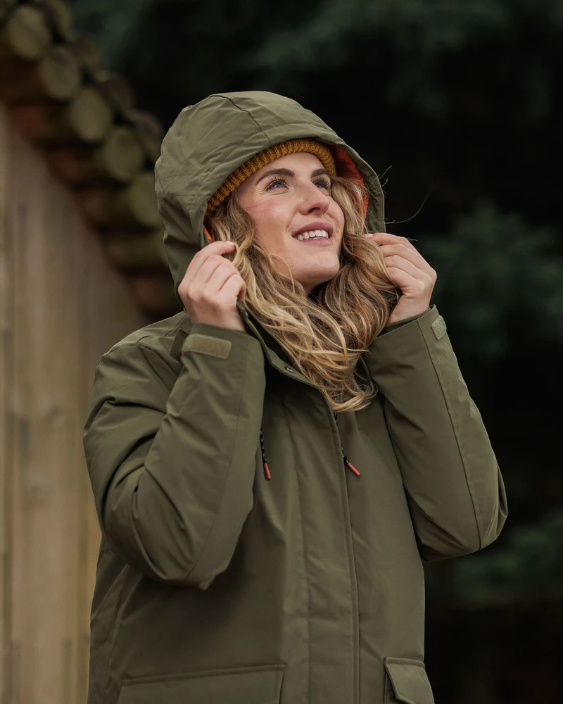 Alaska Isolierte Parka - Khaki