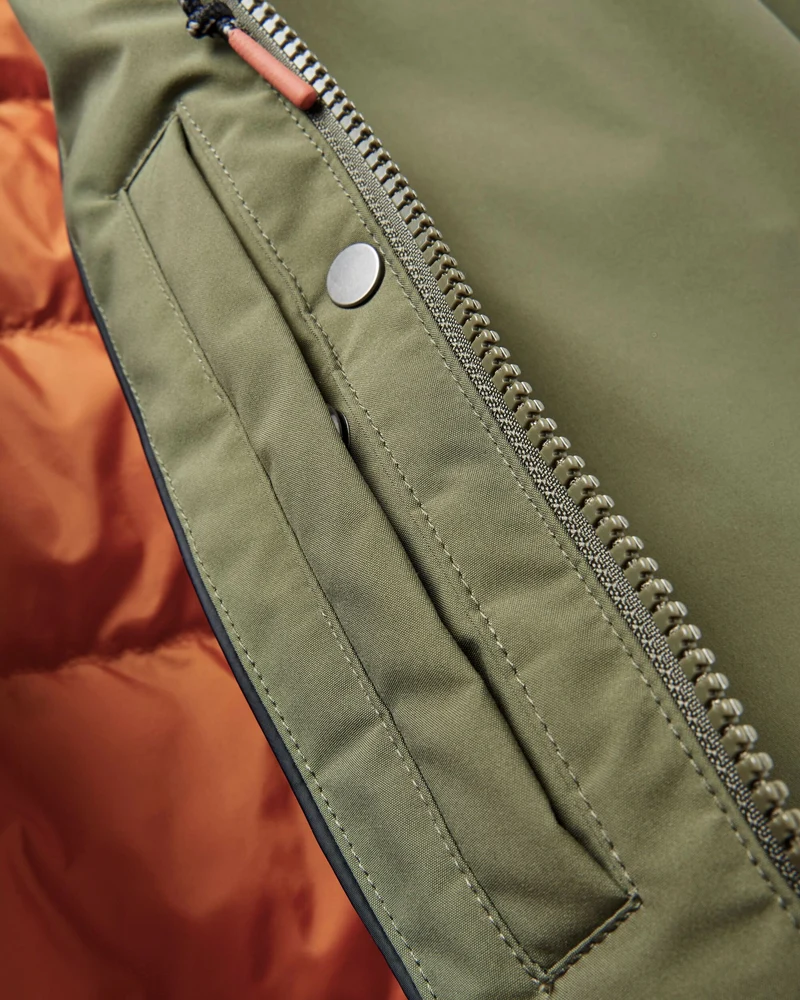 Alaska Isolierte Parka - Khaki