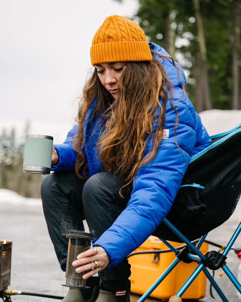 Kai Isolierte Jacke - Azurblau