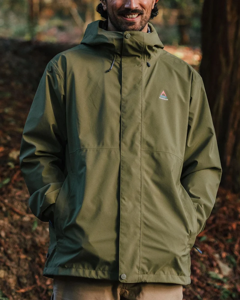 Graniteridge Wasserdichte 3-in-1-Jacke - Khaki