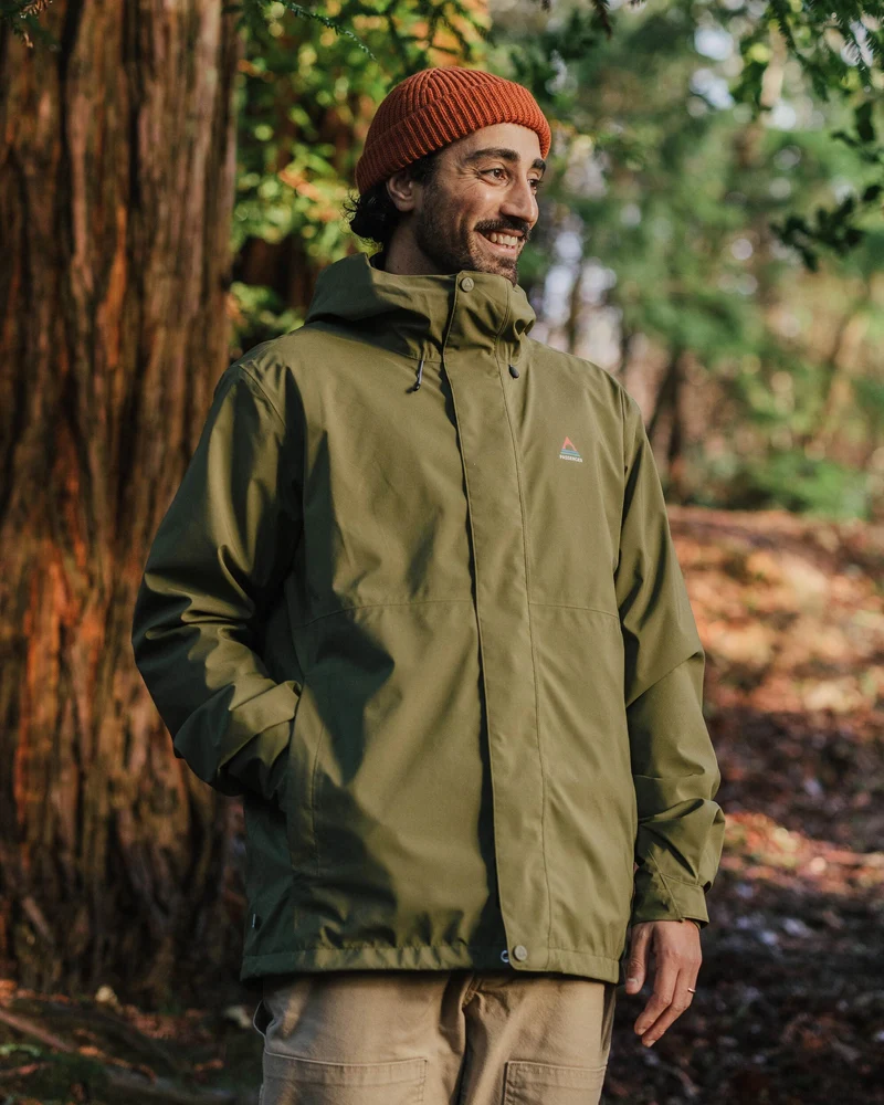 Graniteridge Wasserdichte 3-in-1-Jacke - Khaki