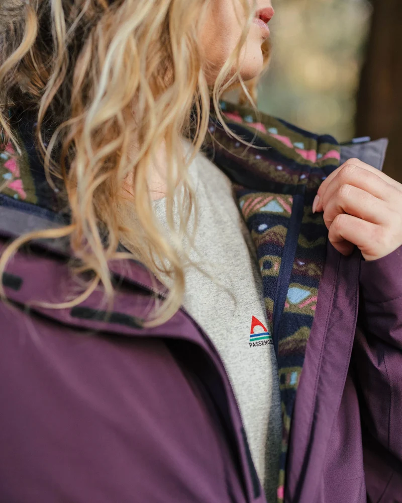 Breckenridge Wasserdichte 3-in-1-Jacke - Tiefes Pflaume
