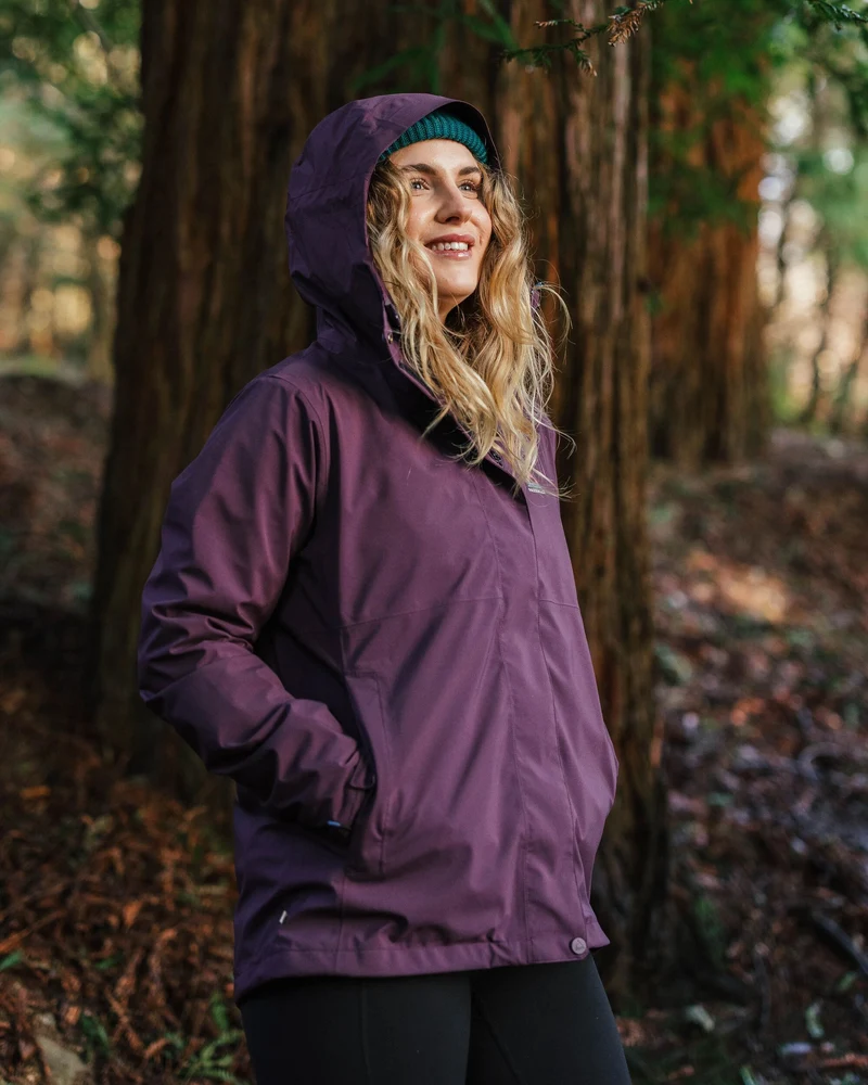 Breckenridge Wasserdichte 3-in-1-Jacke - Tiefes Pflaume
