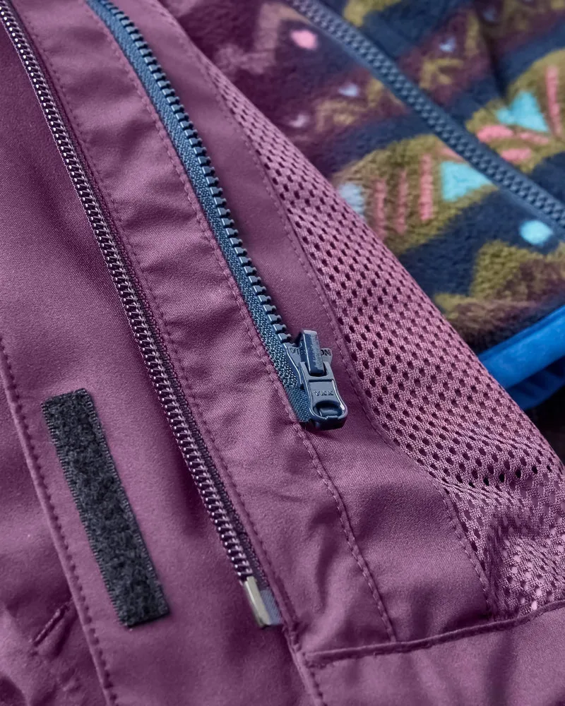 Breckenridge Wasserdichte 3-in-1-Jacke - Tiefes Pflaume