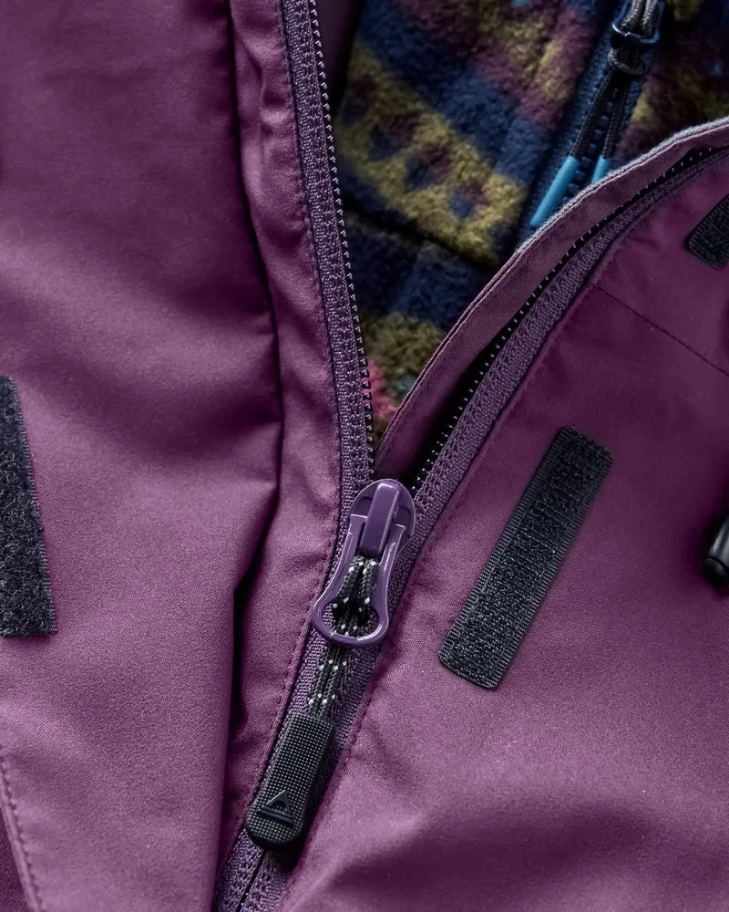 Breckenridge Wasserdichte 3-in-1-Jacke - Tiefes Pflaume