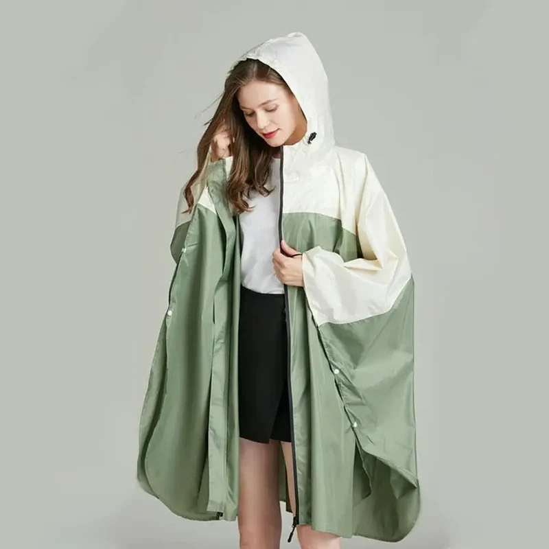 Damen Regenponcho zum Fahrradfahren