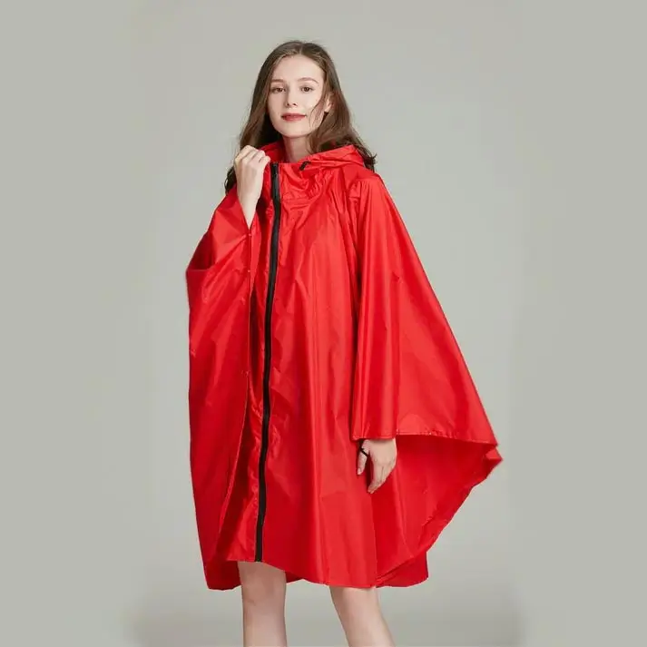 Damen Regenponcho zum Fahrradfahren