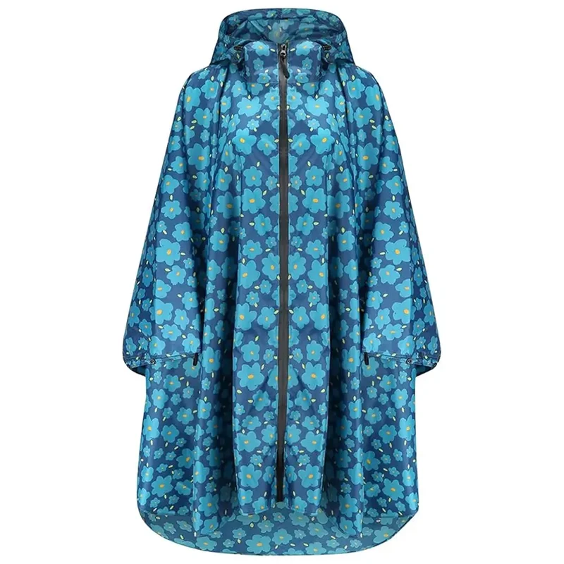 Damen Regenponcho zum Fahrradfahren