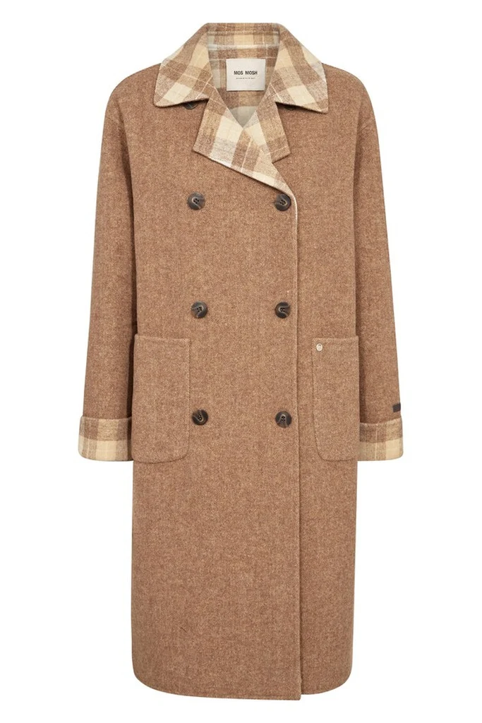 Lucca June Jacket | Downtown Brown | Jakke fra Mos Mosh