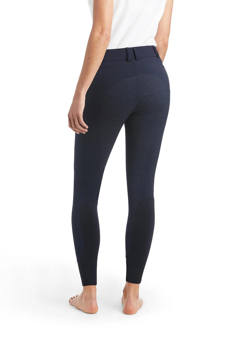 Prelude Damen Vollbesatzreithose mit Silikon Grip Dark Blue 34 Regular