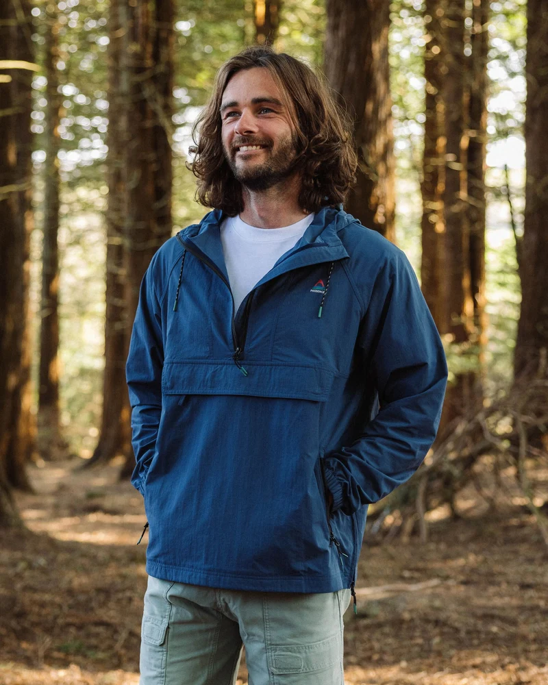 Seek Out Wasserabweisende Jacke - Dunkler Denim