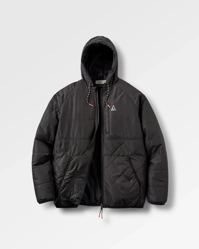 Dylan Insulated Full-Zip-Jacke - Schwarz