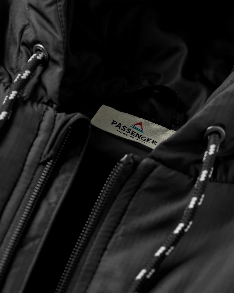 Dylan Insulated Full-Zip-Jacke - Schwarz