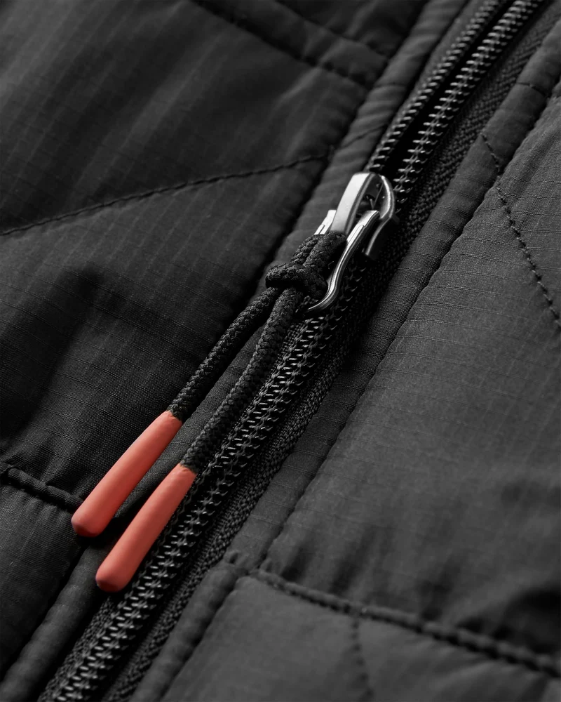 Dylan Insulated Full-Zip-Jacke - Schwarz