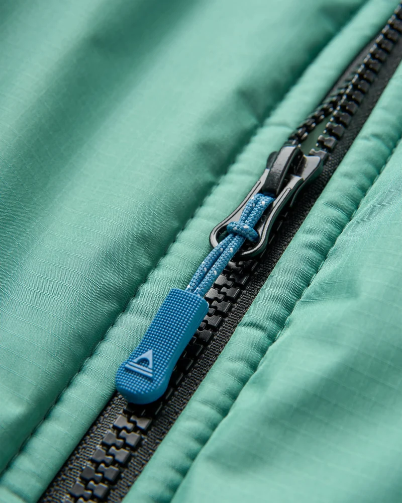 Waves Sherpa-gefütterter Surf-Poncho - Pfefferminz/ Tiefes Meer