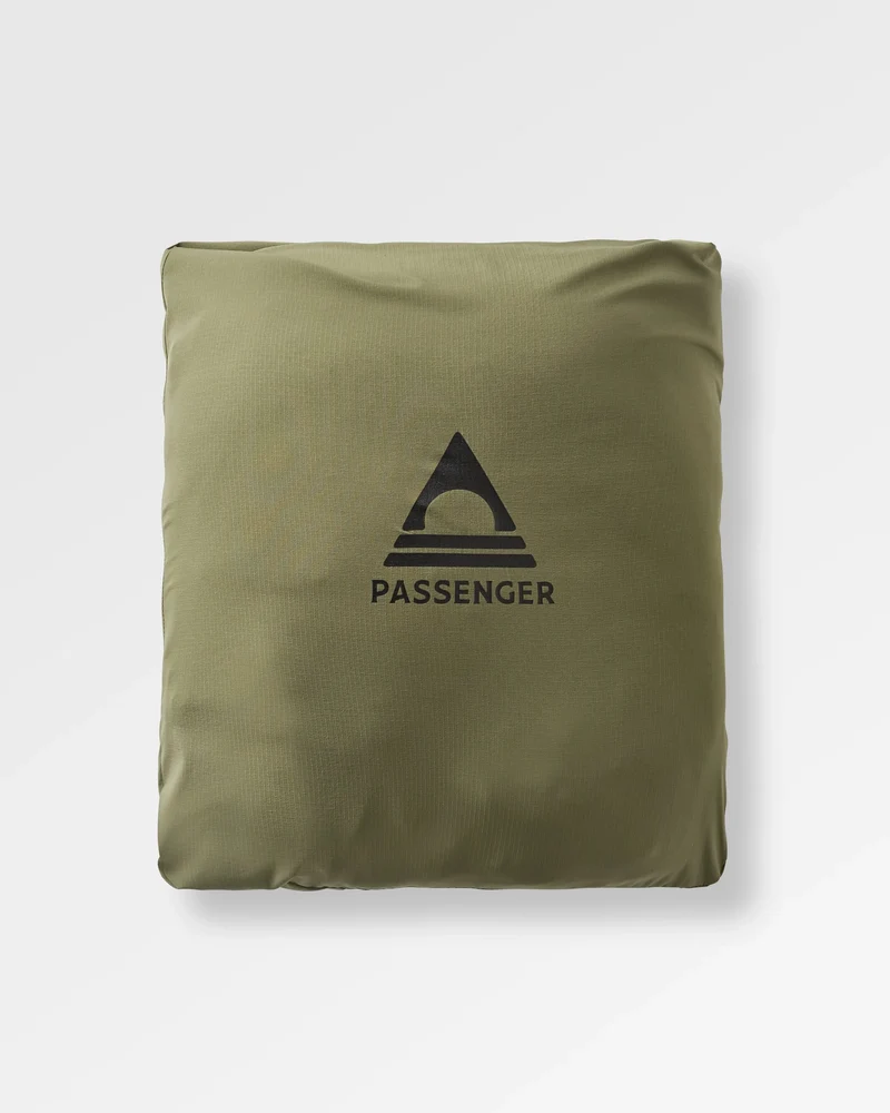 Campscape Fleece gefütterter Parka - Schwarz/Khaki