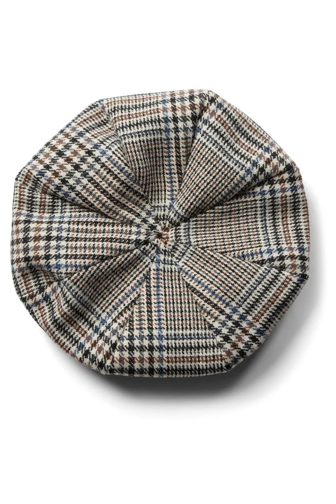 Nylah Check Hat | Oxford Tan | Hat fra Mos Mosh