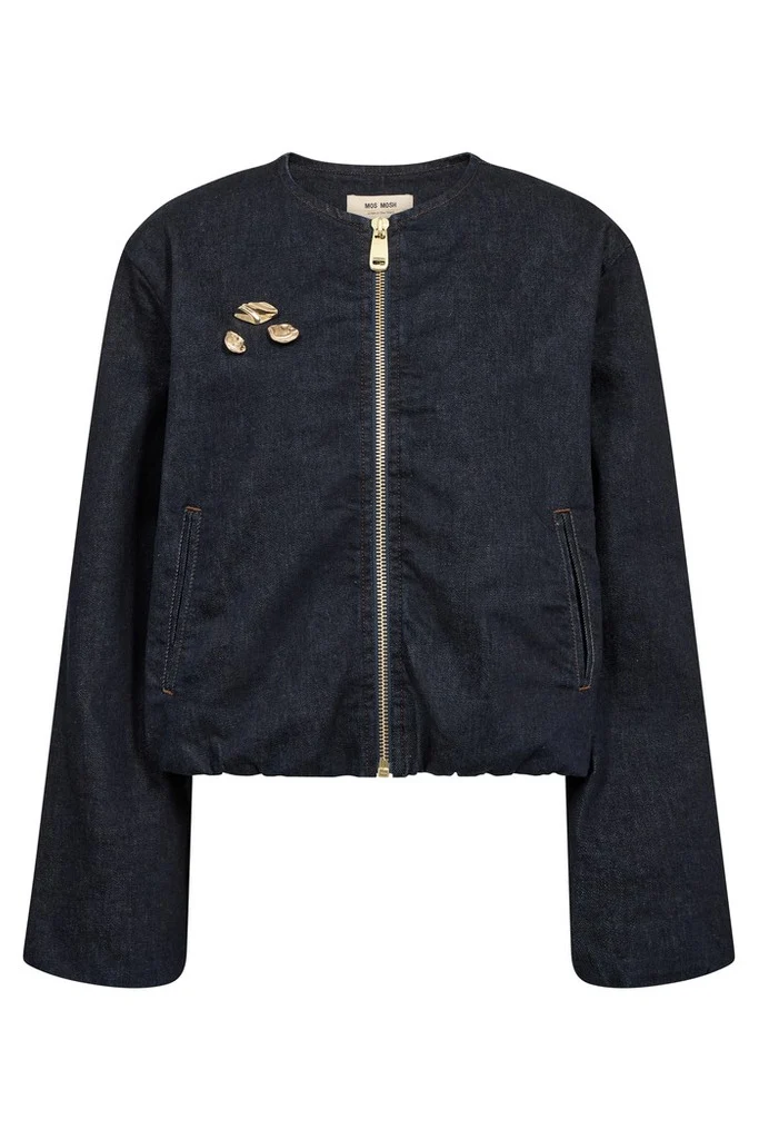 Val Diani Jacket | Dark Blue | Jakke fra Mos Mosh