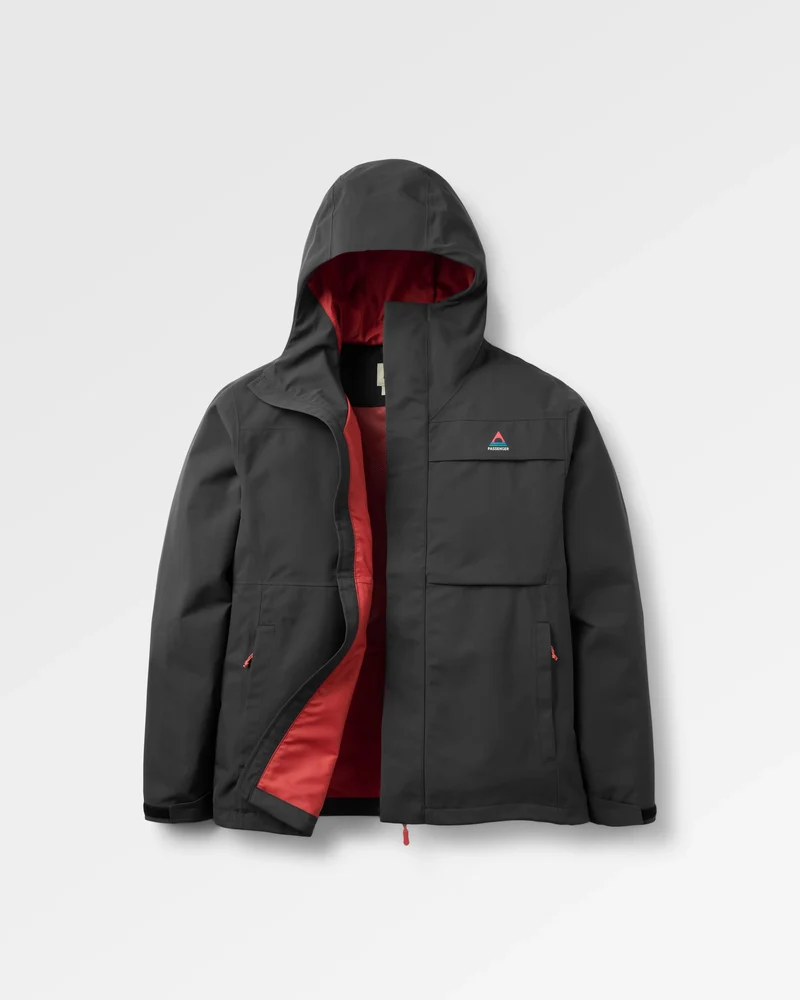 Overland Wasserdichte Jacke - Schwarz