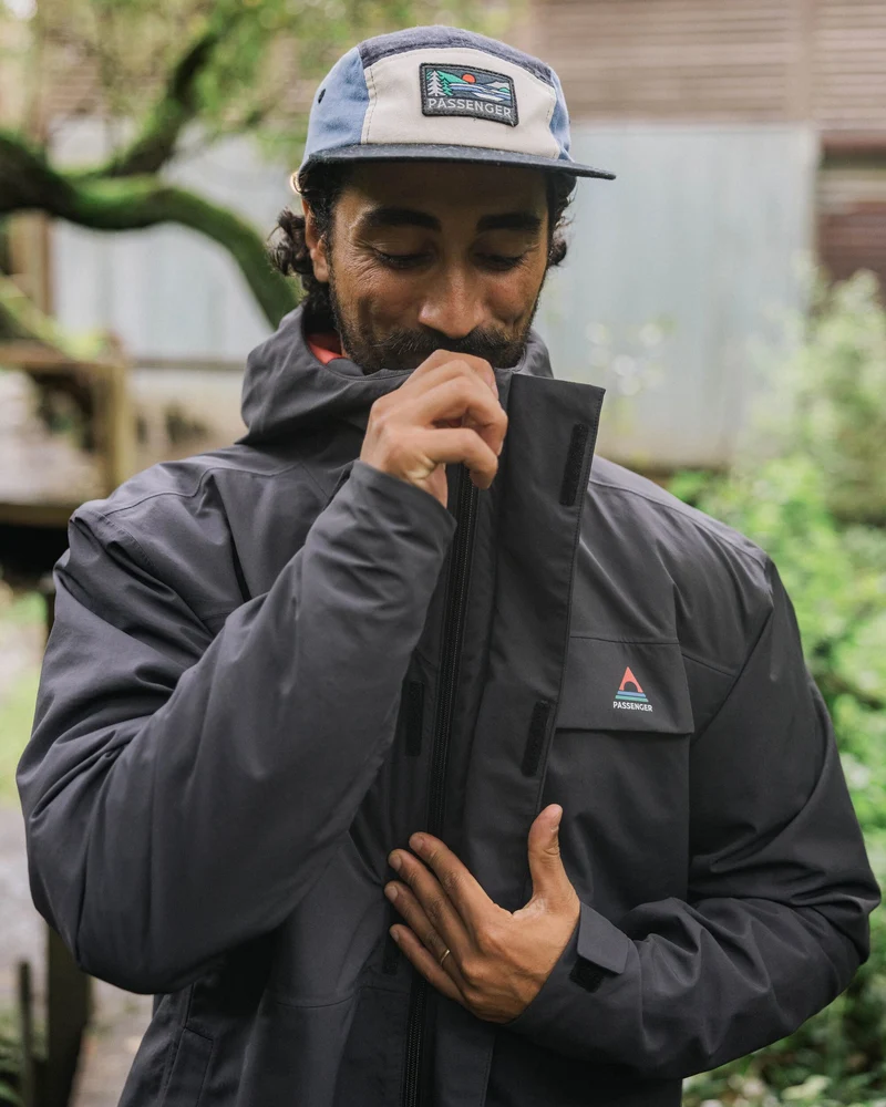 Overland Wasserdichte Jacke - Schwarz