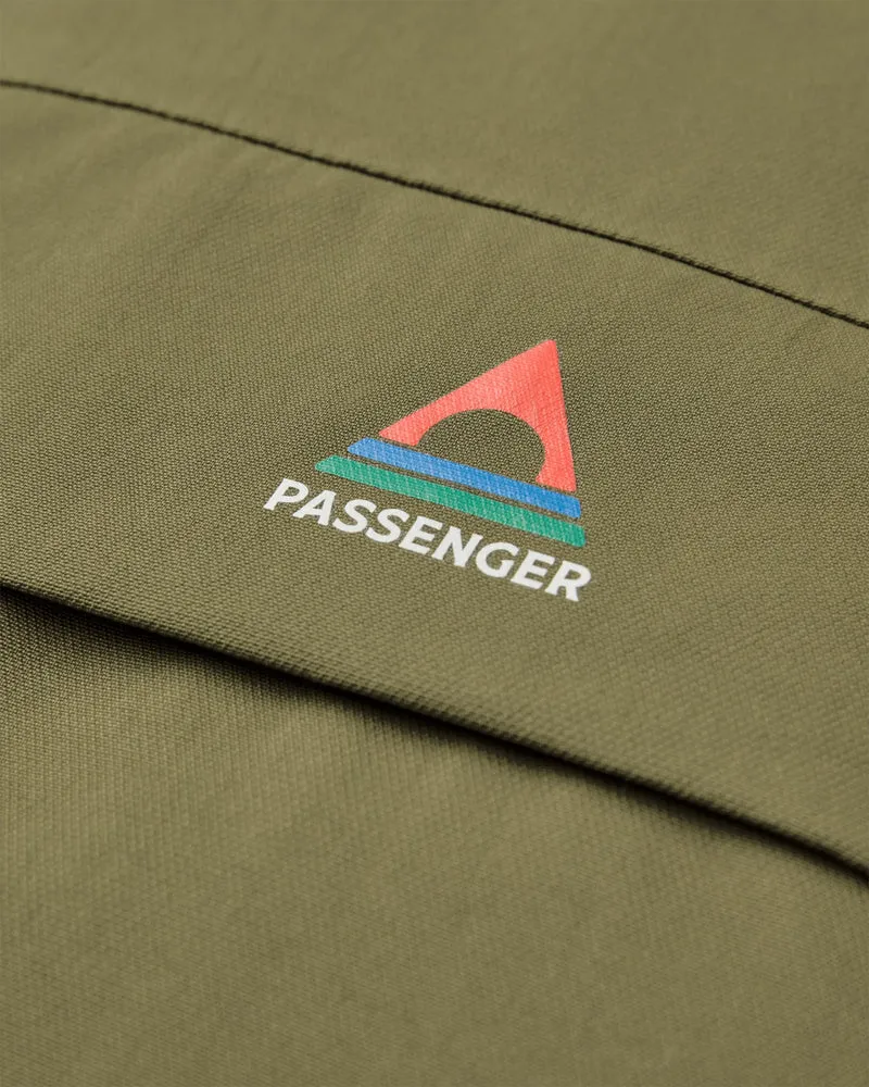 Overland Wasserdichte Jacke - Dunkeloliv