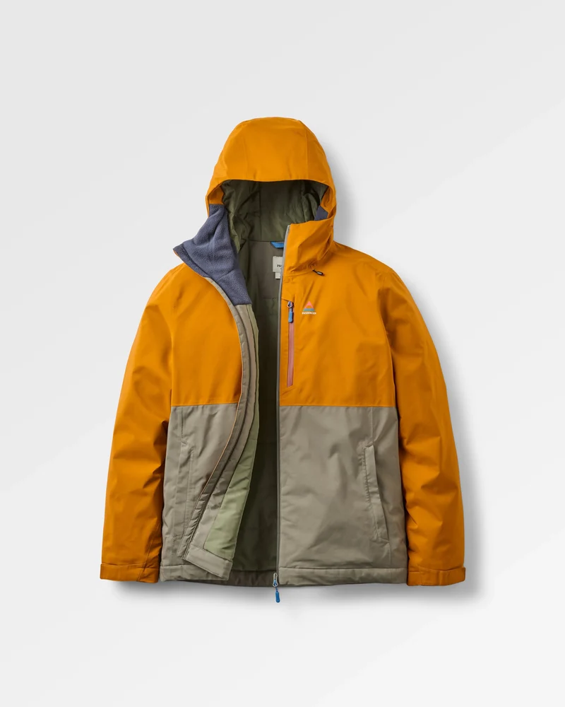 Eclipse Isolierte Wasserdichte Jacke - Retro Orange/Dusty Olive