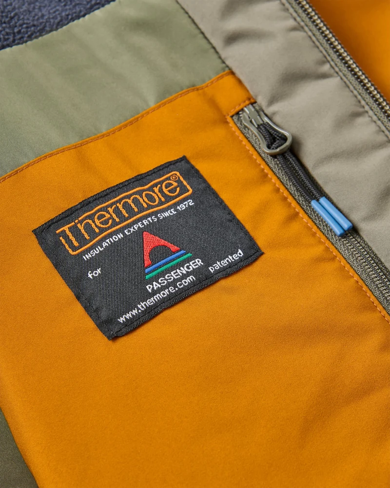 Eclipse Isolierte Wasserdichte Jacke - Retro Orange/Dusty Olive