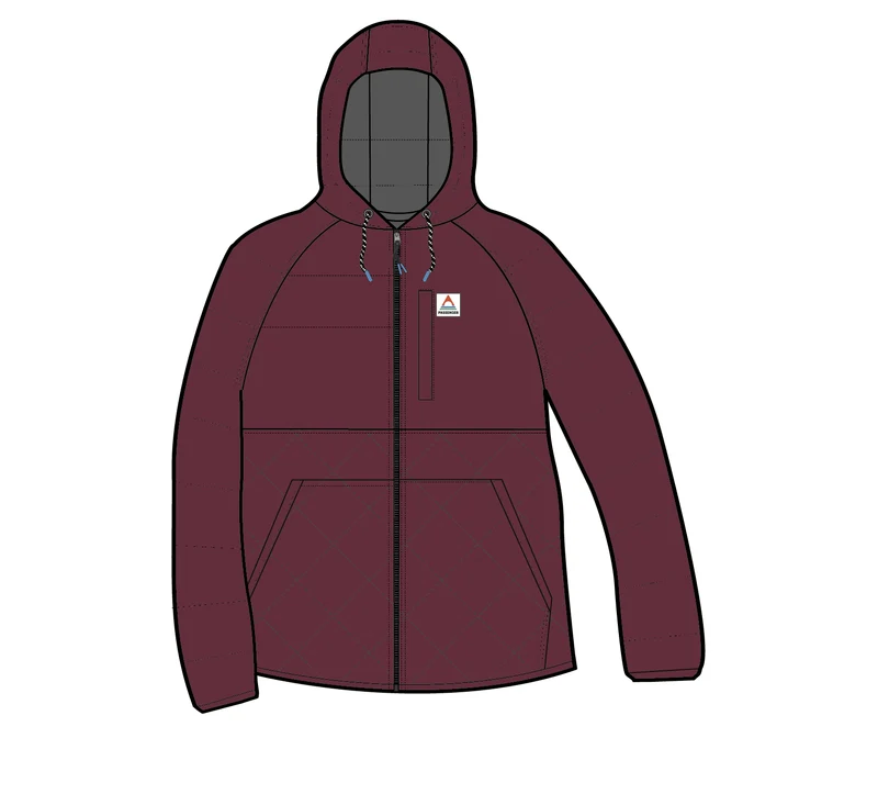Dylan Isolierte Full-Zip-Jacke - Fig