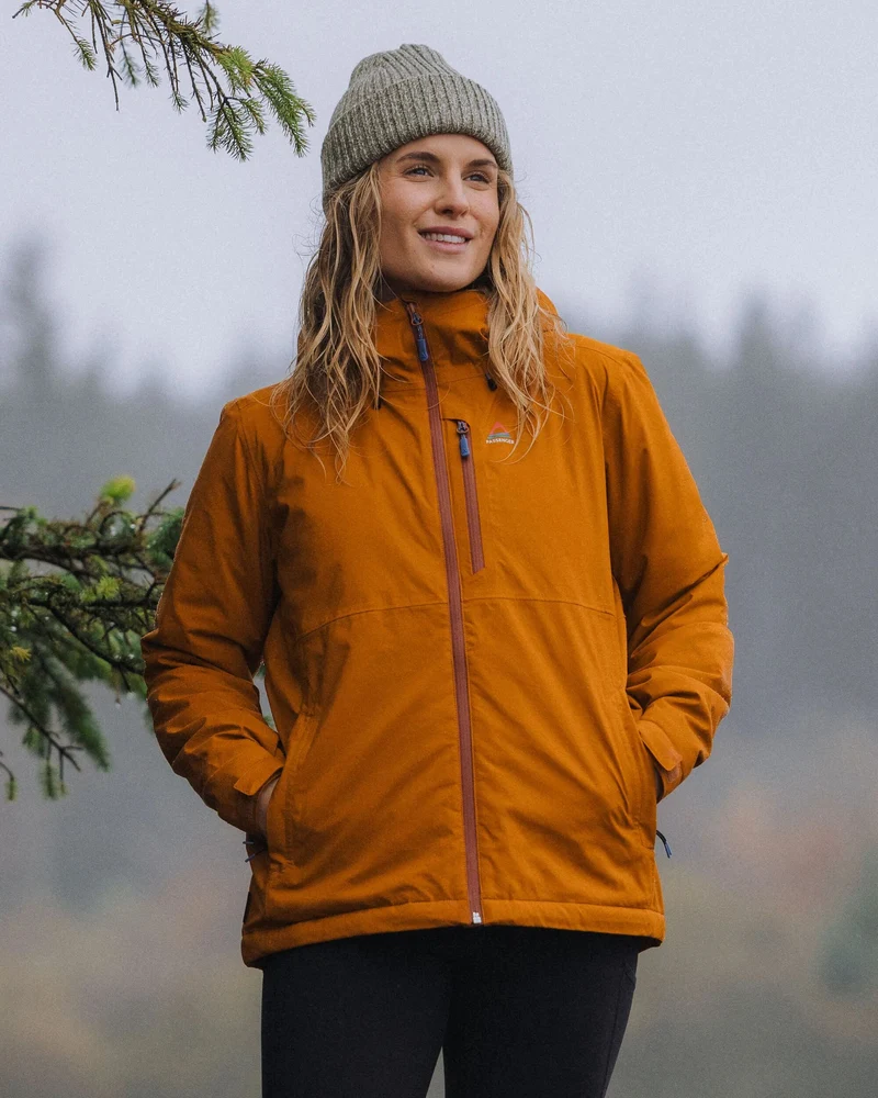 Elevate Isolierte Wasserdichte Jacke - Retro Orange