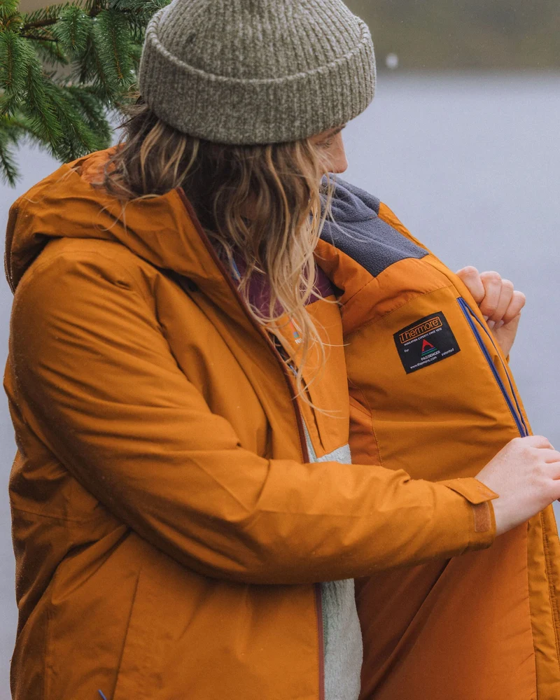 Elevate Isolierte Wasserdichte Jacke - Retro Orange