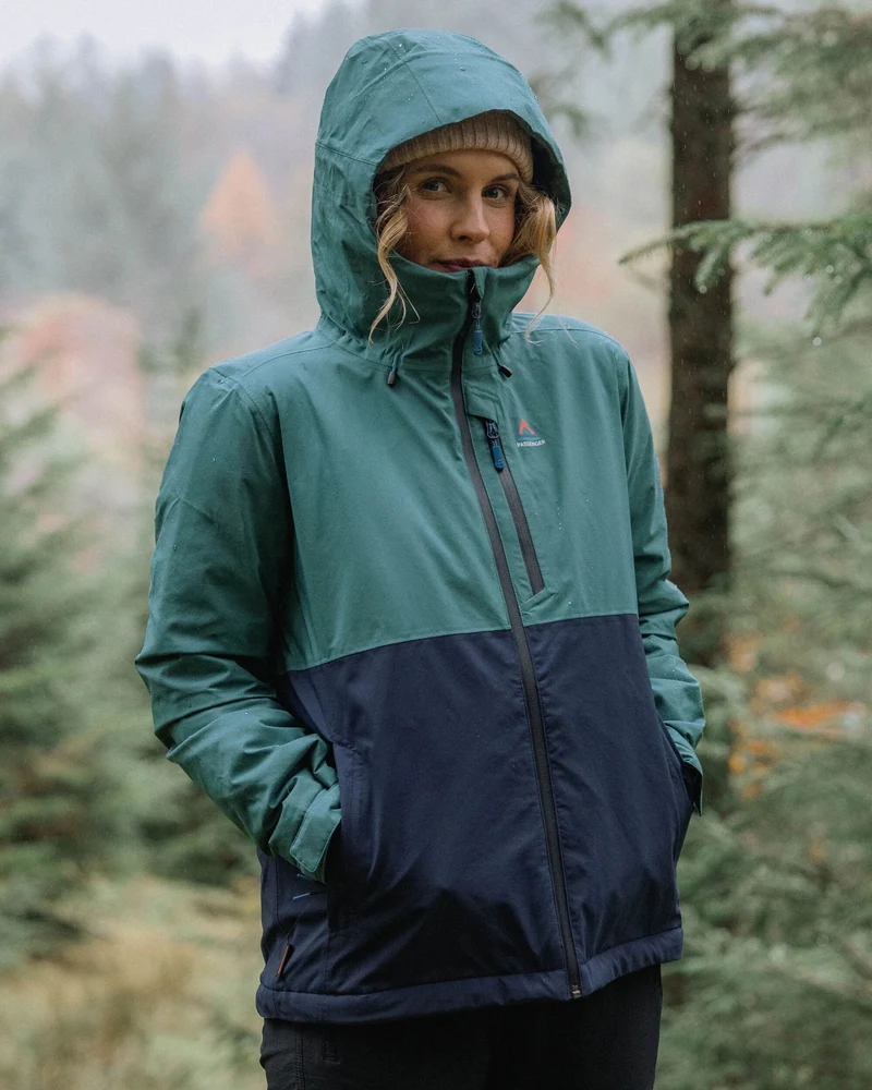 Elevate Isolierte Wasserdichte Jacke - Deep Ocean/Rich Navy