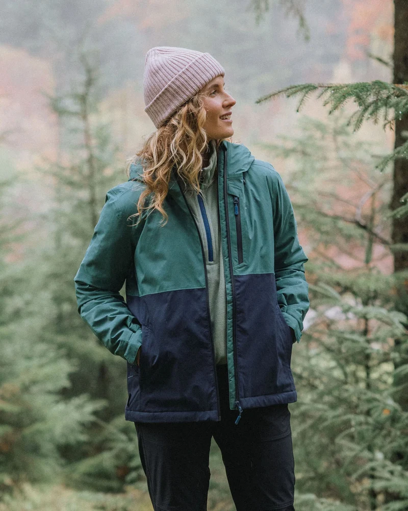 Elevate Isolierte Wasserdichte Jacke - Deep Ocean/Rich Navy