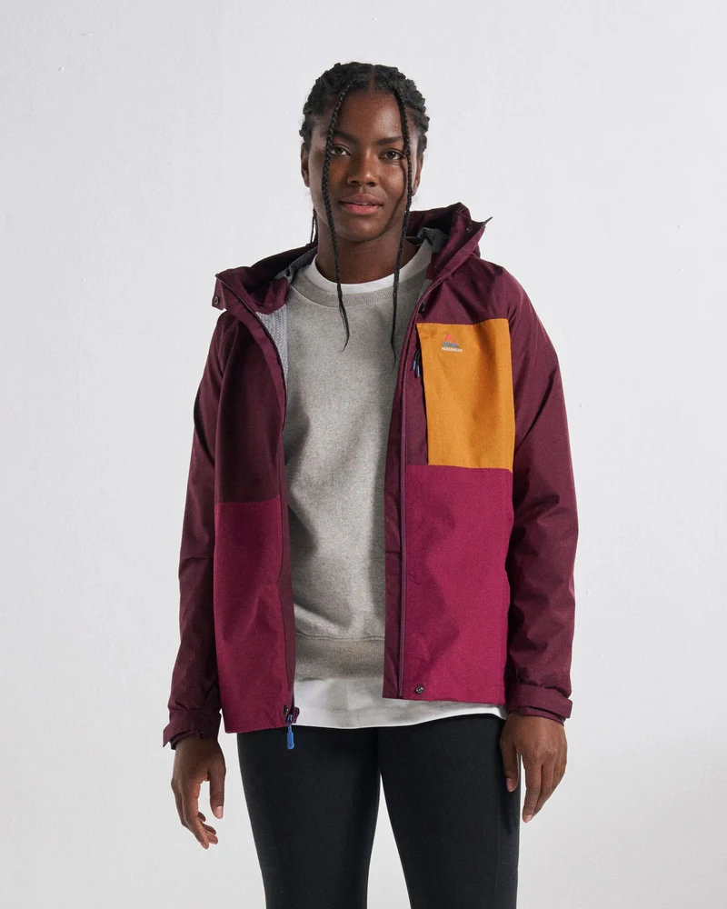 Trailscape Damen Wasserdichte Jacke - Feige/Wildbeere