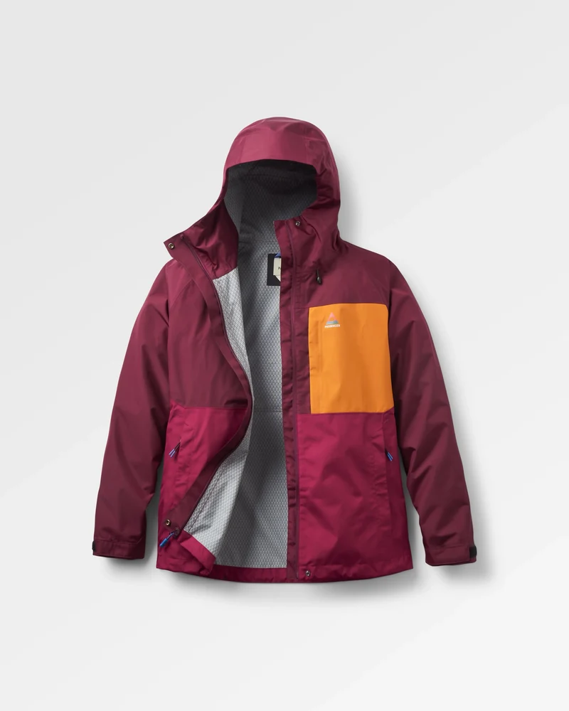 Trailscape Damen Wasserdichte Jacke - Feige/Wildbeere
