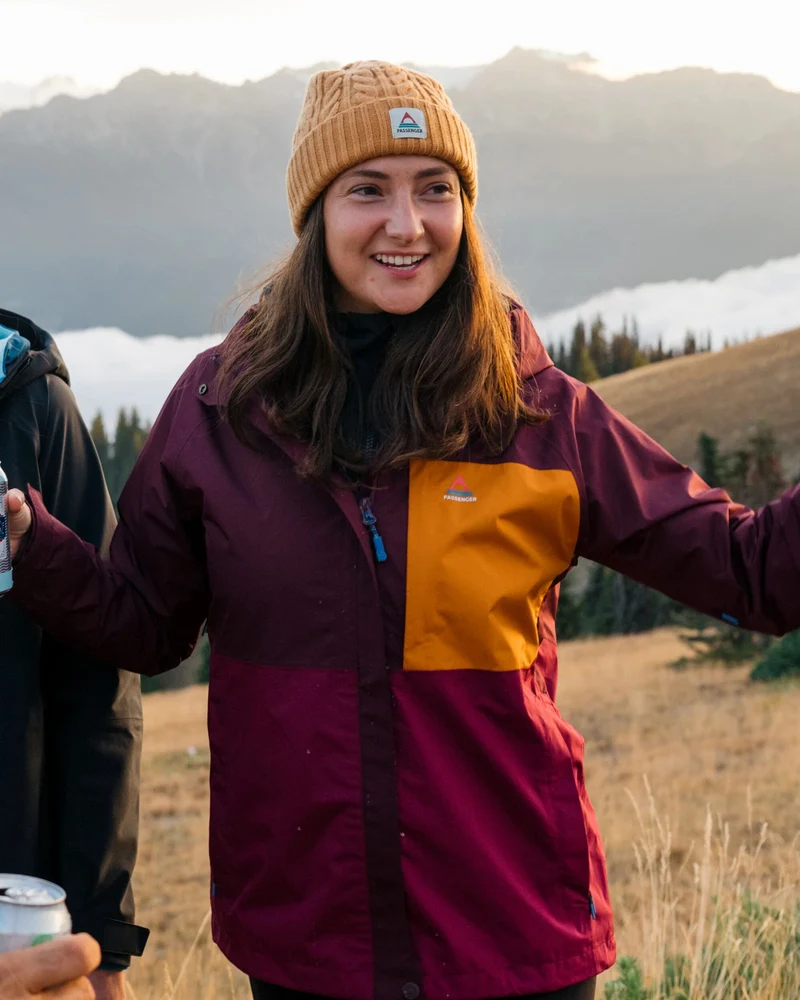 Trailscape Damen Wasserdichte Jacke - Feige/Wildbeere