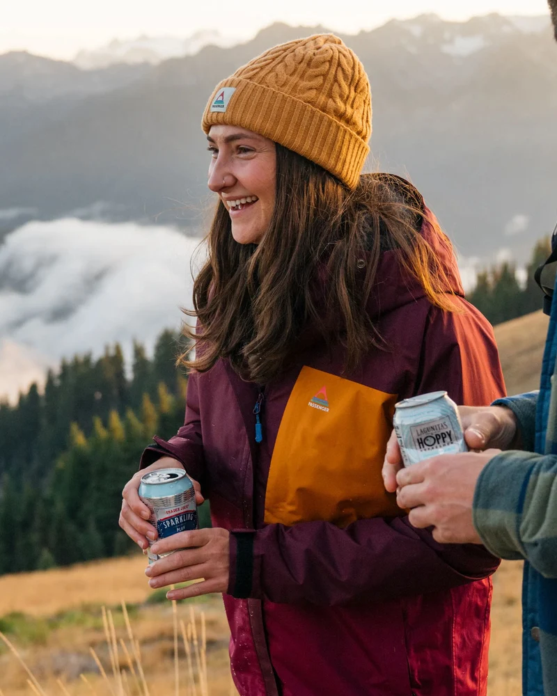 Trailscape Damen Wasserdichte Jacke - Feige/Wildbeere