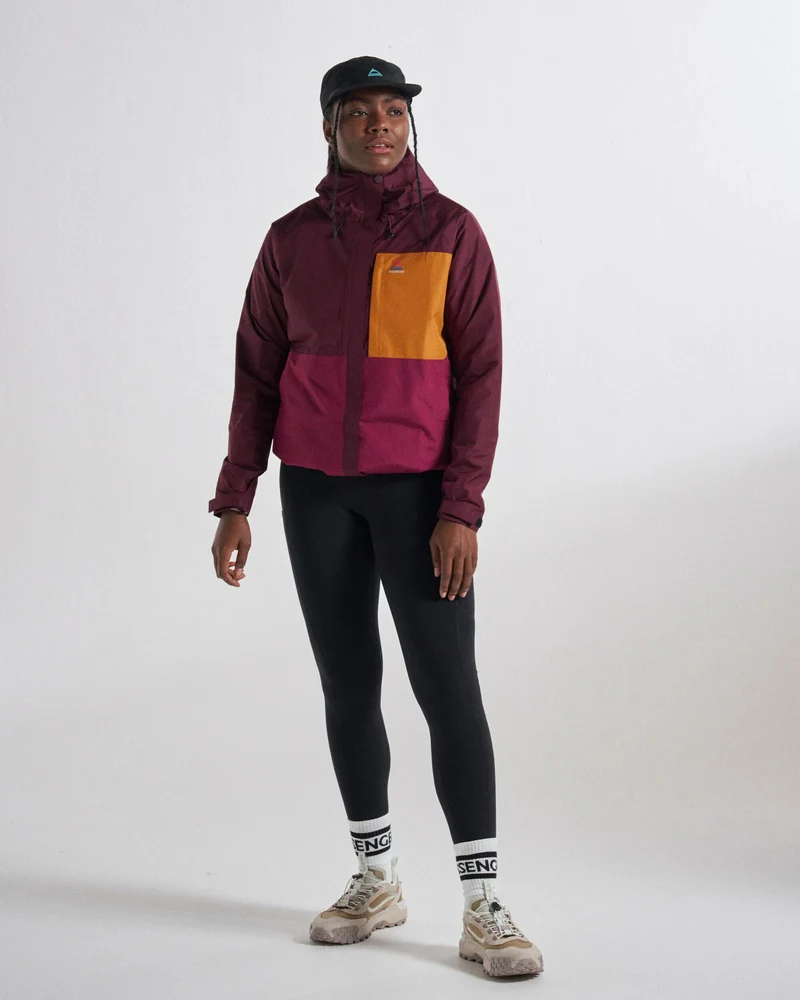 Trailscape Damen Wasserdichte Jacke - Feige/Wildbeere