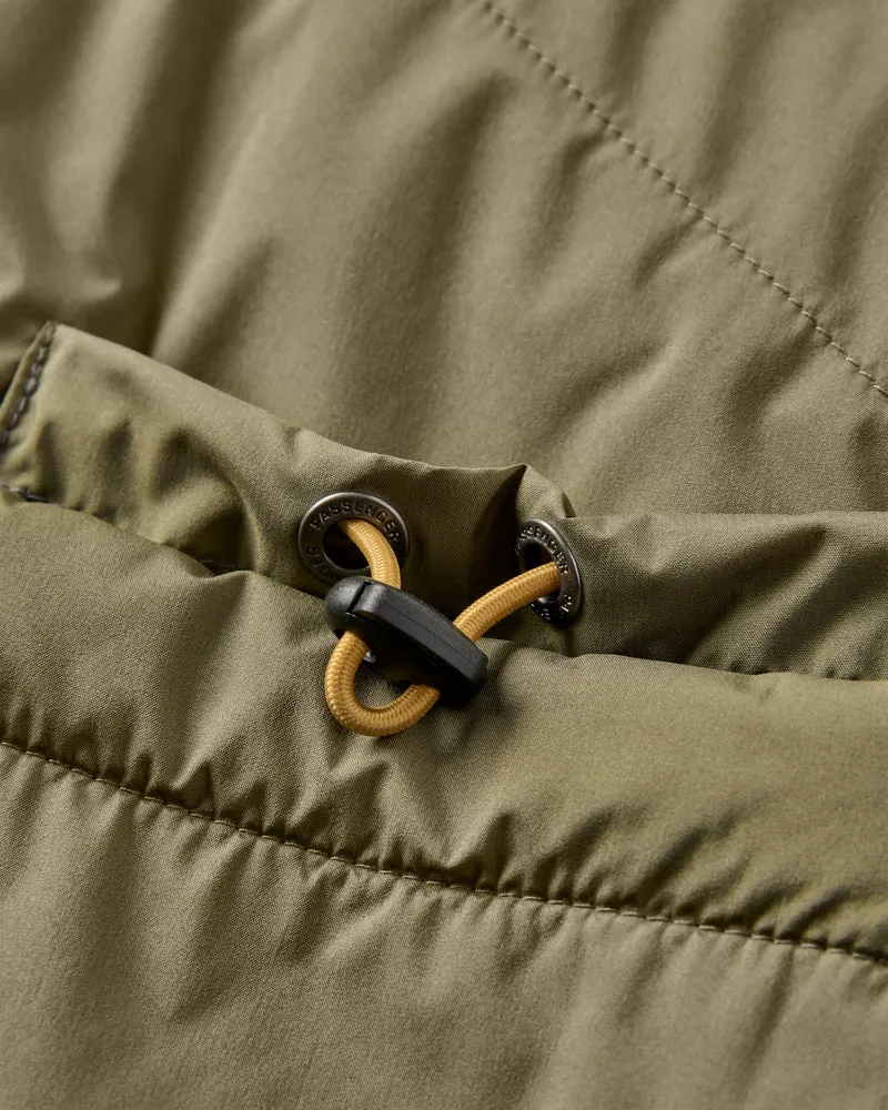 Lucia Sherpa-gefütterter Bomber-Jacket – Staubiges Olive