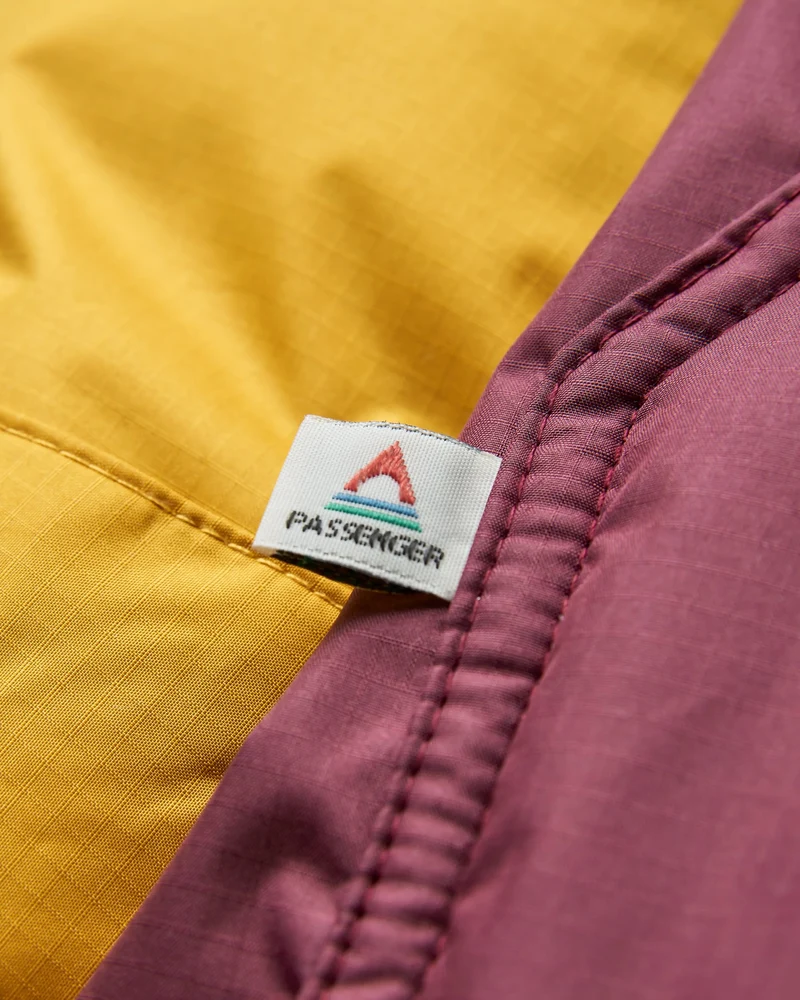 Waves Sherpa Gefütterter Surf-Poncho - Feige/Heritage Gelb