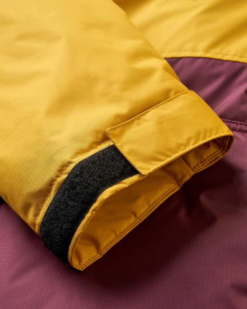 Waves Sherpa Gefütterter Surf-Poncho - Feige/Heritage Gelb