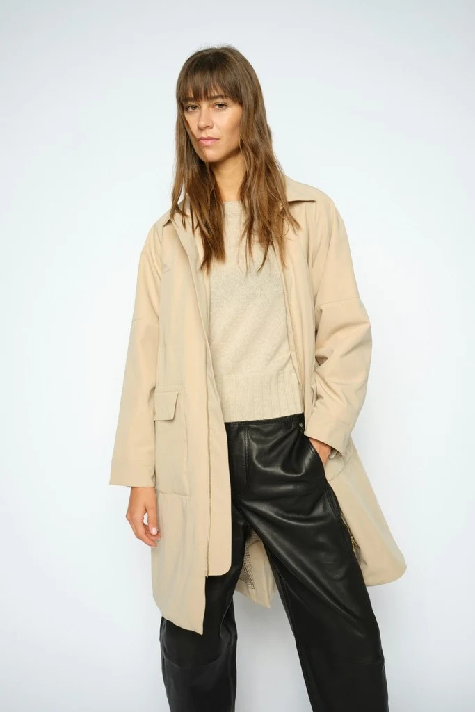 Aline Jacket | Doeskin | Jakke fra Mos Mosh
