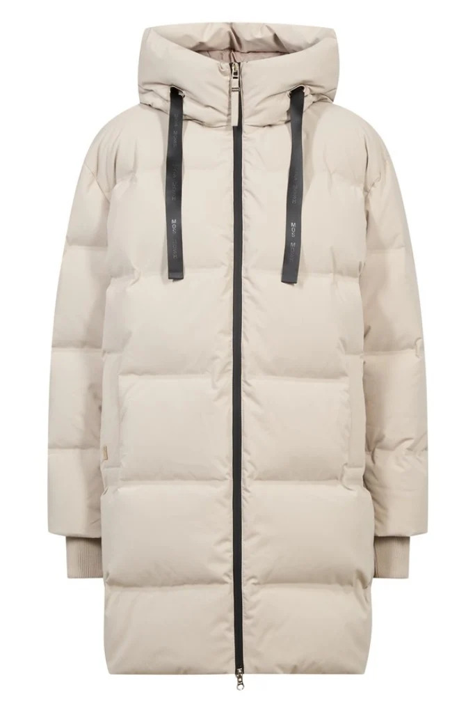Avon Hope Down Jacket | Feather Gray | Jakke fra Mos Mosh