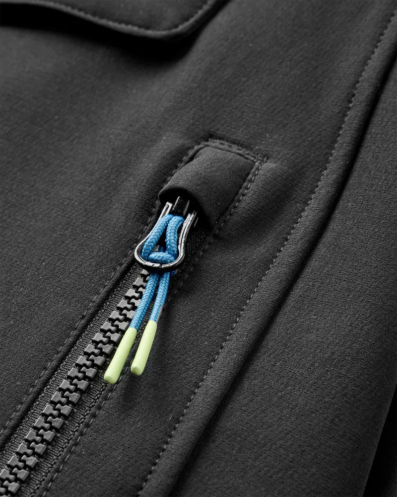 Ocean Softshell Anorak - Schwarz