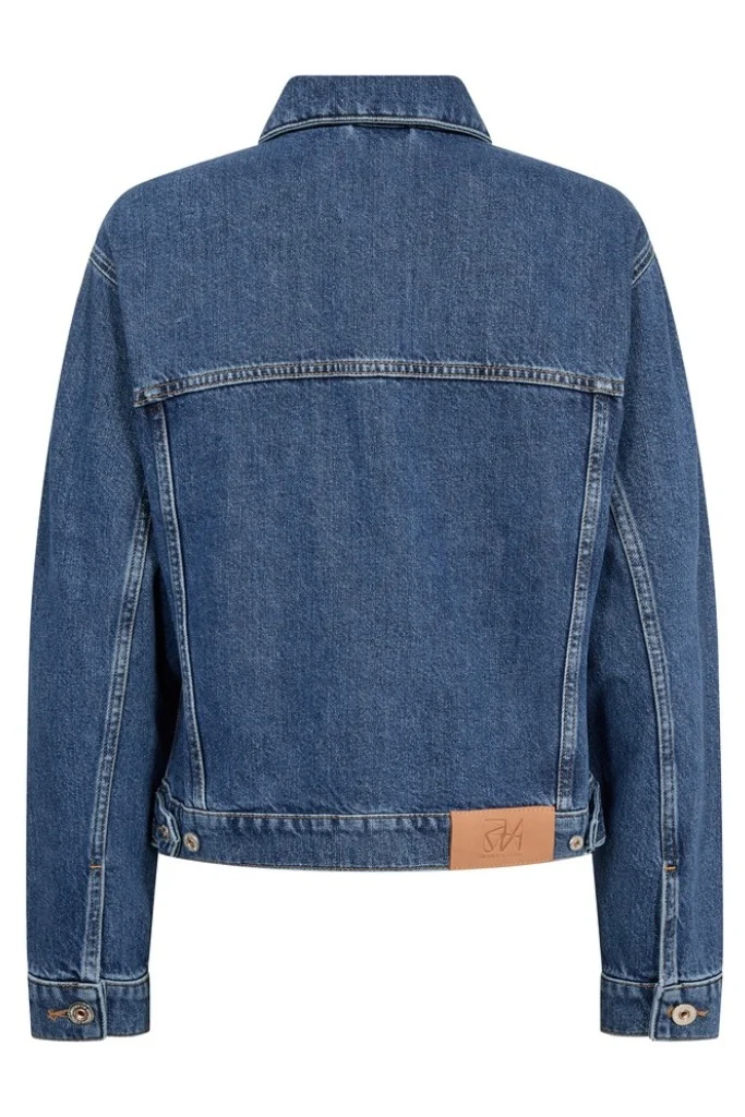 Saima Authentic Jacket | Blue | Jakke fra Mos Mosh