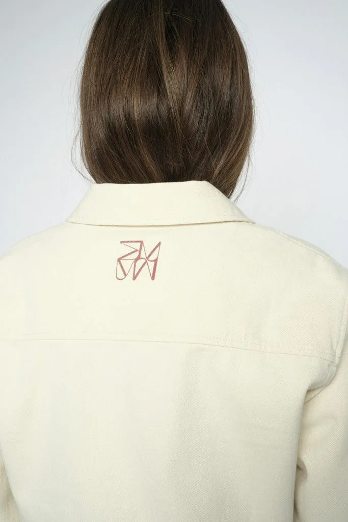 Lulo Rinna Jacket | Ecru | Jakke fra Mos Mosh