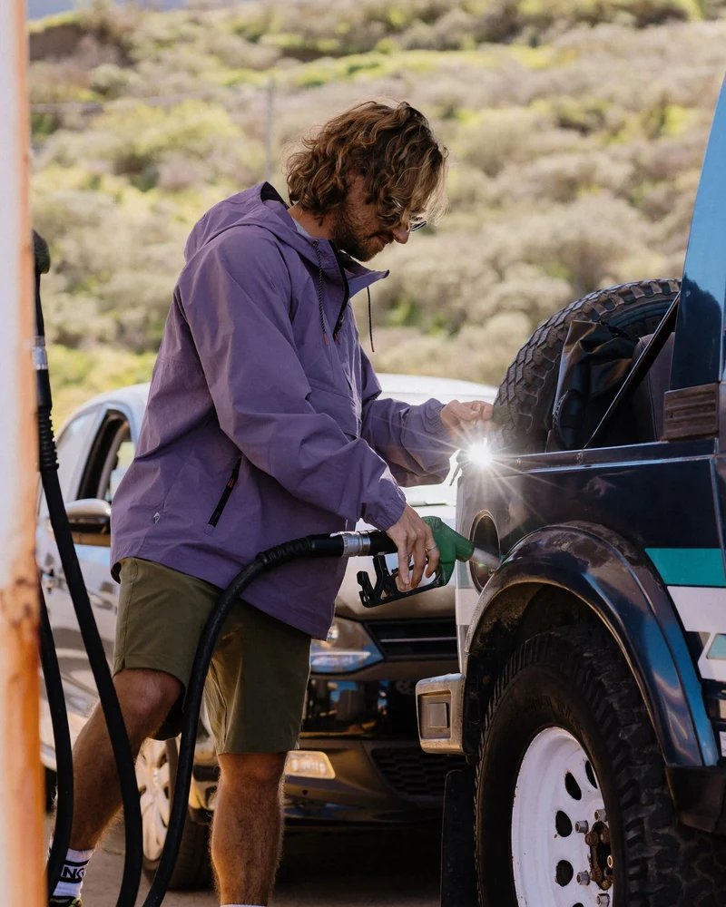 Seek Out winddichter Anorak - Heather