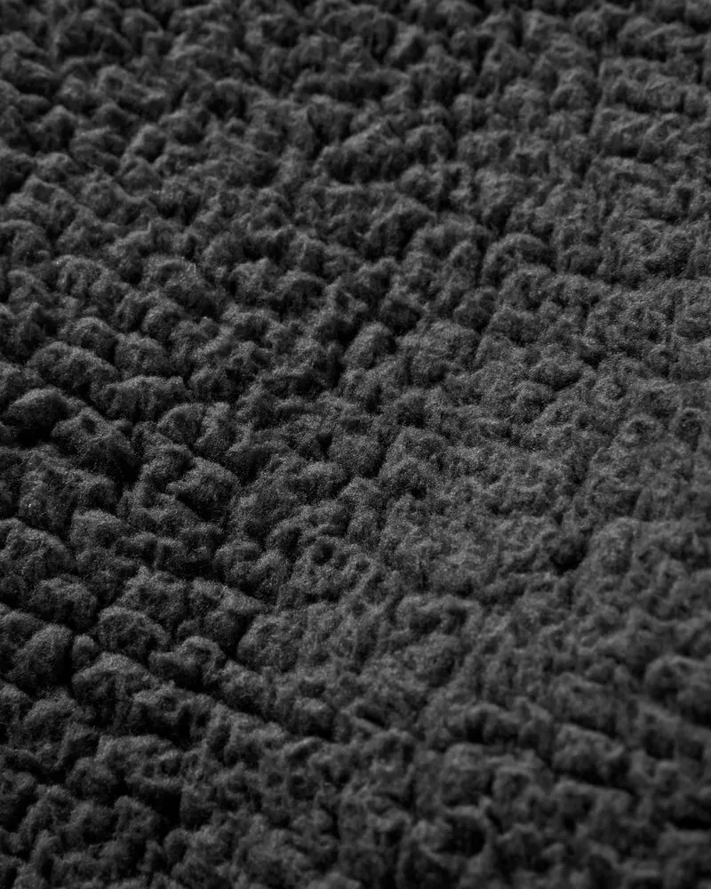 Waves Sherpa Lined Surf-Poncho - Mosaic Mountain Charcoal