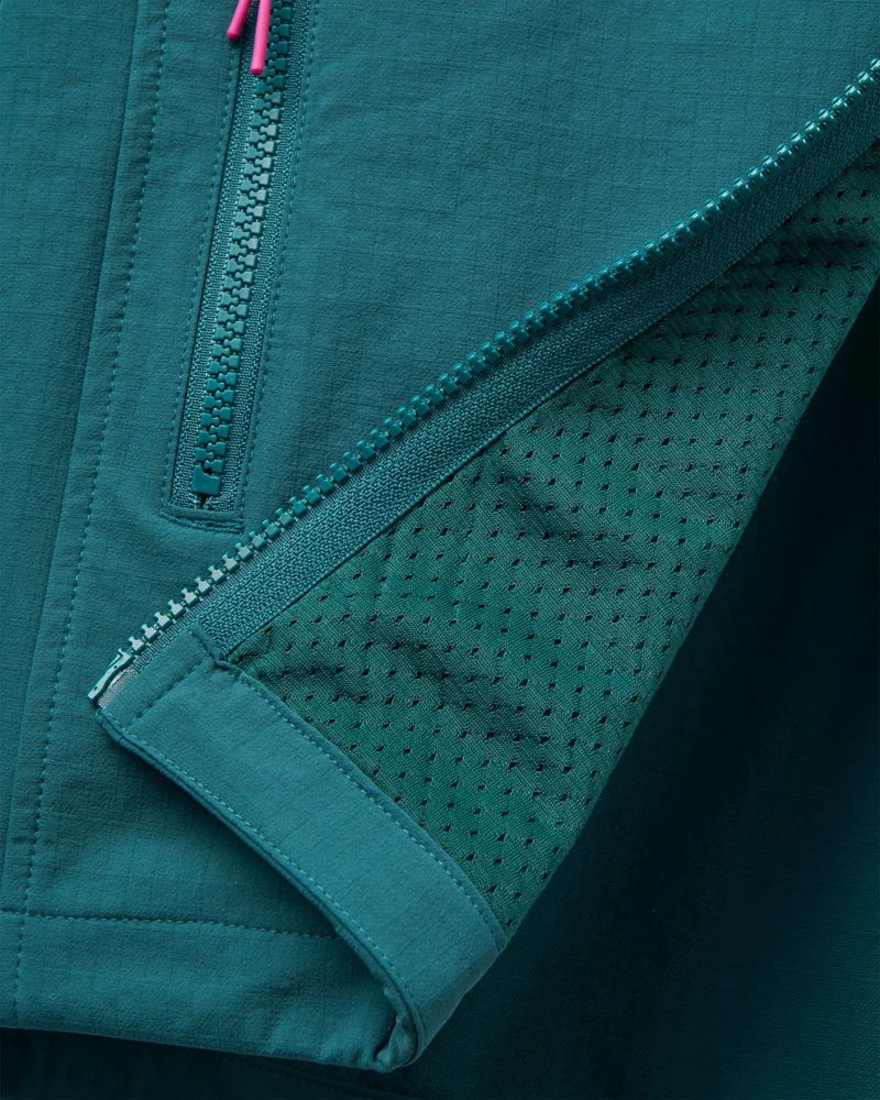 Trailscape Damen Leichte Softshell-Jacke - Mittelmeer/ Ozean Blaugrün