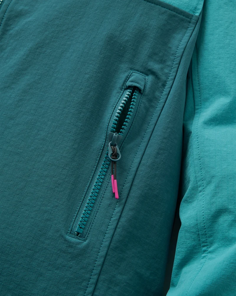 Trailscape Damen Leichte Softshell-Jacke - Mittelmeer/ Ozean Blaugrün